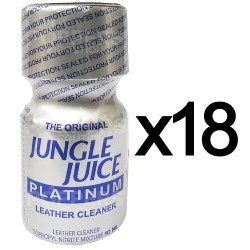 Lot de 18 Poppers Jungle Juice Platinum 9 ml