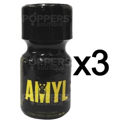 Poppers Amyl 9 ml par lot de 3
