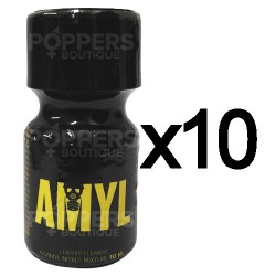 Poppers Amyl 9 ml par lot de 10