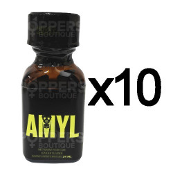 Poppers Amyl 24 ml par lot de 10