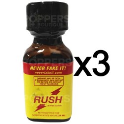 Poppers Rush Original 24 ML par lot de 3