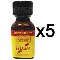 Poppers Rush Original 24 ML par lot de 5