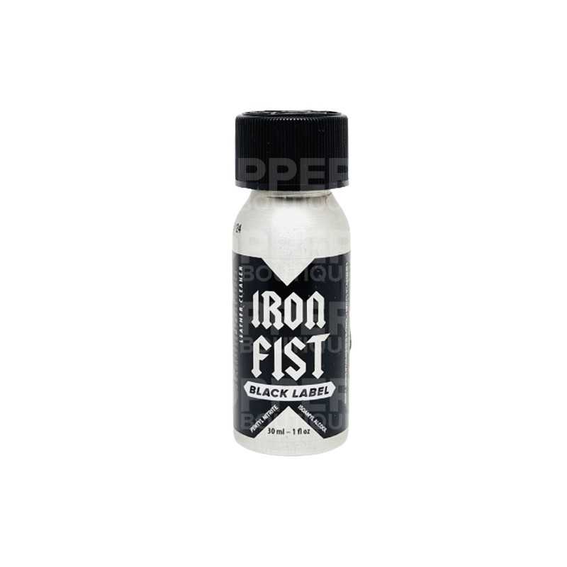 poppers Iron Fist Black 30 mL x1 fiole