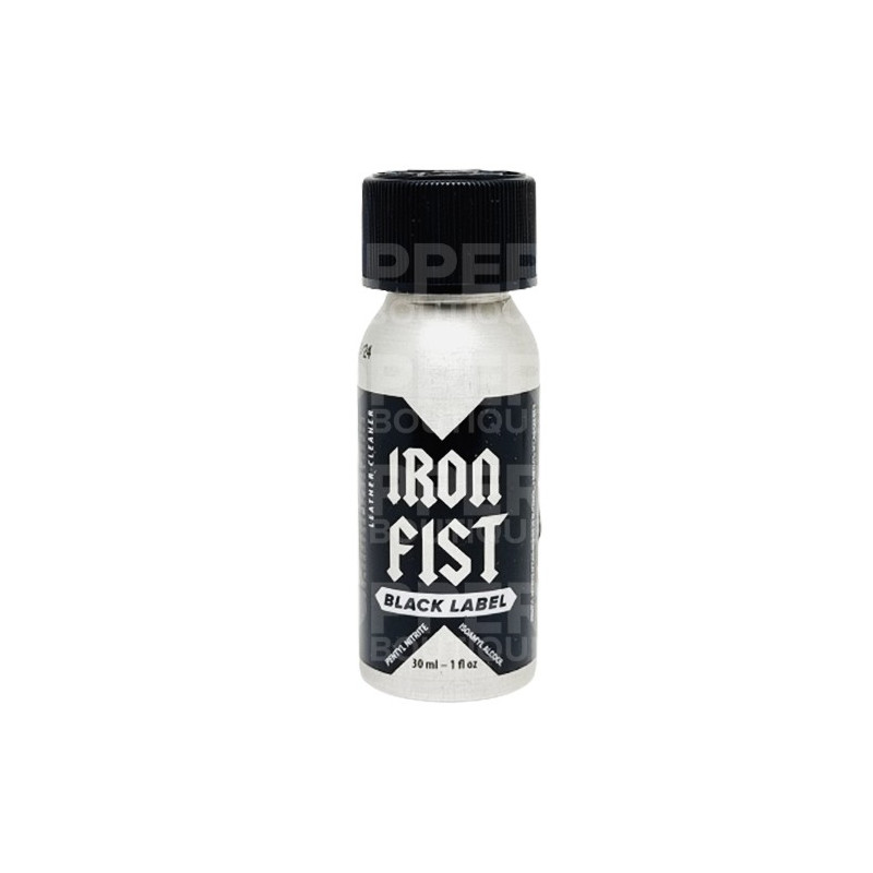 poppers Iron Fist Black 30 mL x1 fiole poppers Iron Fist Black 30 mL x1 fiole