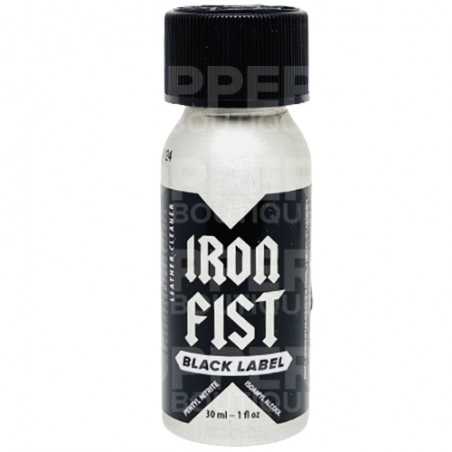 poppers Iron Fist Black 30 mL x1 fiole