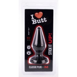 Plug Classic M I Love Butt 13 x 5,3 cm – Stimulation intense