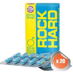 Rock Hard par 20 géllules,...