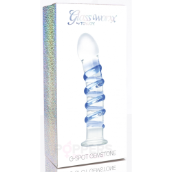 Gode en Verre Point G Gemstone 17cm | Poppers Boutique