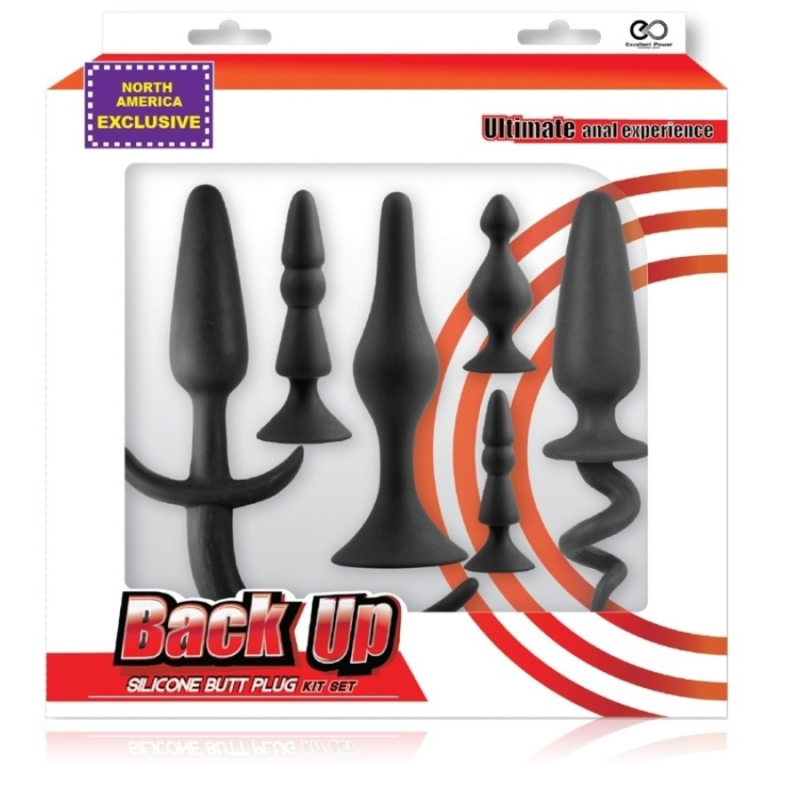 Plug Anal Débutant Back-Up en Silicone | Poppers-Boutique Plug Anal Débutant Back-Up en Silicone | Poppers-Boutique
