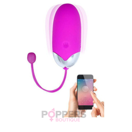 Œuf Vibrant Connecté Pretty Love | Sextoy Contrôlé par App