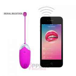 Œuf Vibrant Connecté Pretty Love | Sextoy Contrôlé par App