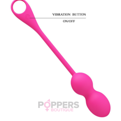 Boules de Geisha vibrantes Elvira 8 x 3.2 cm Rose Boules de Geisha vibrantes Elvira 8 x 3.2 cm Rose