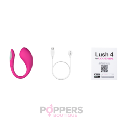 Lovense Lush 4 : Oeuf Vibrant Connecté Puissant (Contrôle App) Lovense Lush 4 : Oeuf Vibrant Connecté Puissant (Contrôle App)