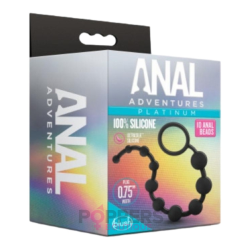 Chapelet Anal Adventures Beads Thai : Perles de Plaisir Silicone