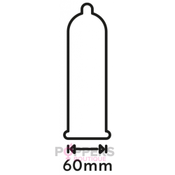 Préservatif XXL 60mm : Latex Lubrifié