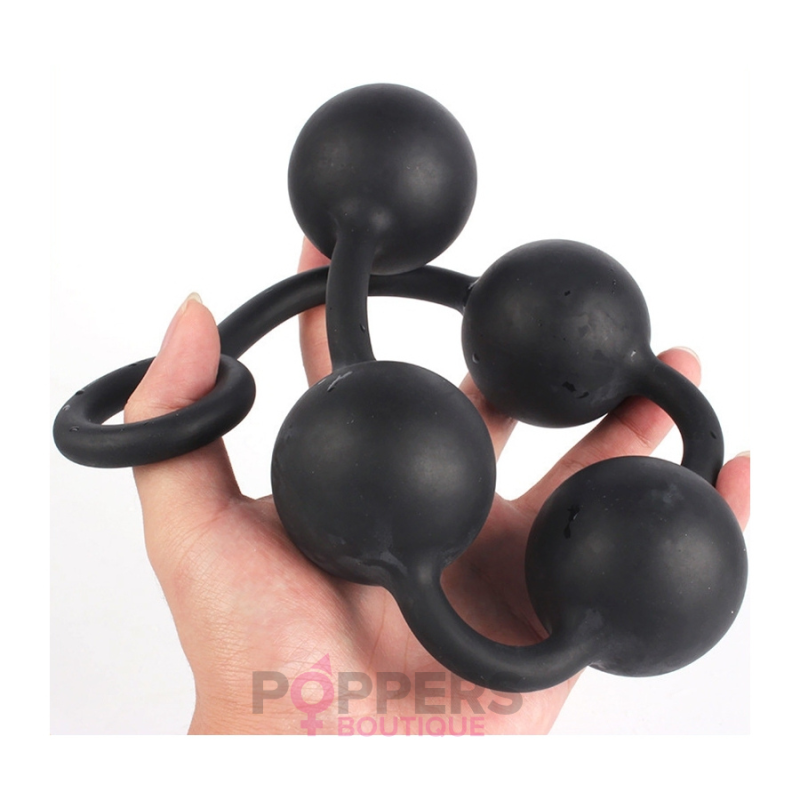 Boules Anales Quarty XL Silicone 52x6cm : Stretching Intense