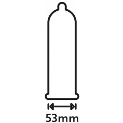 Préservatif Latex Original 53mm - Sécurité & Confort Max