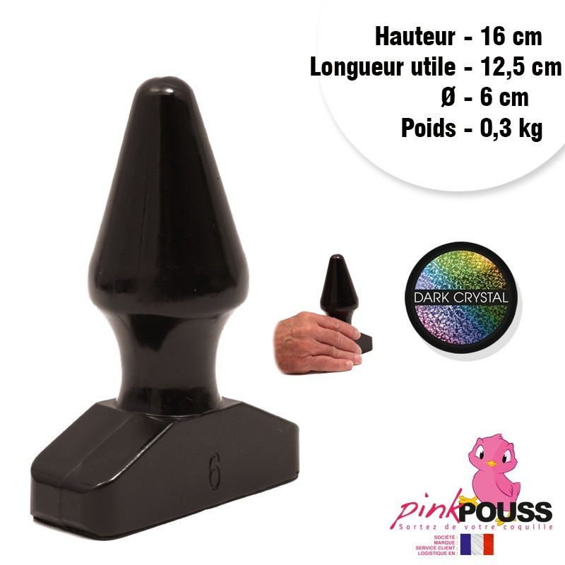 Plug anal Belge de 16 cm