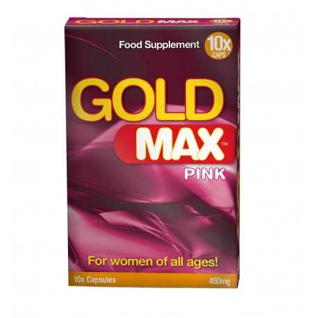 Gold Max pour Femme 10 gélules