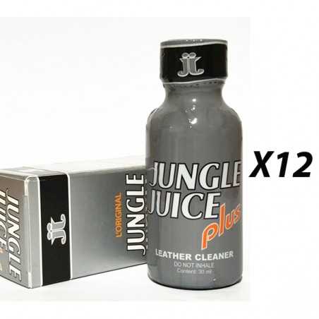 Lot de 12 poppers Jungle Juice PLUS 30 mL