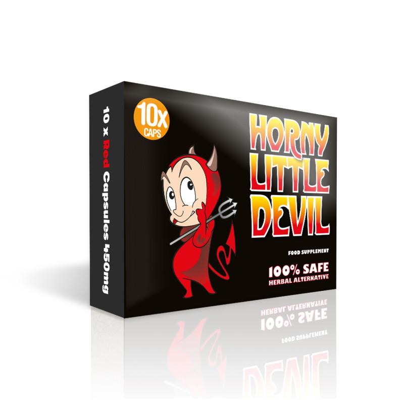 Booster sexuel pour Homme Horny Little Devil 10 gélules