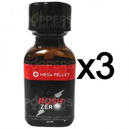 Poppers Rush Zero 24 ml par 3