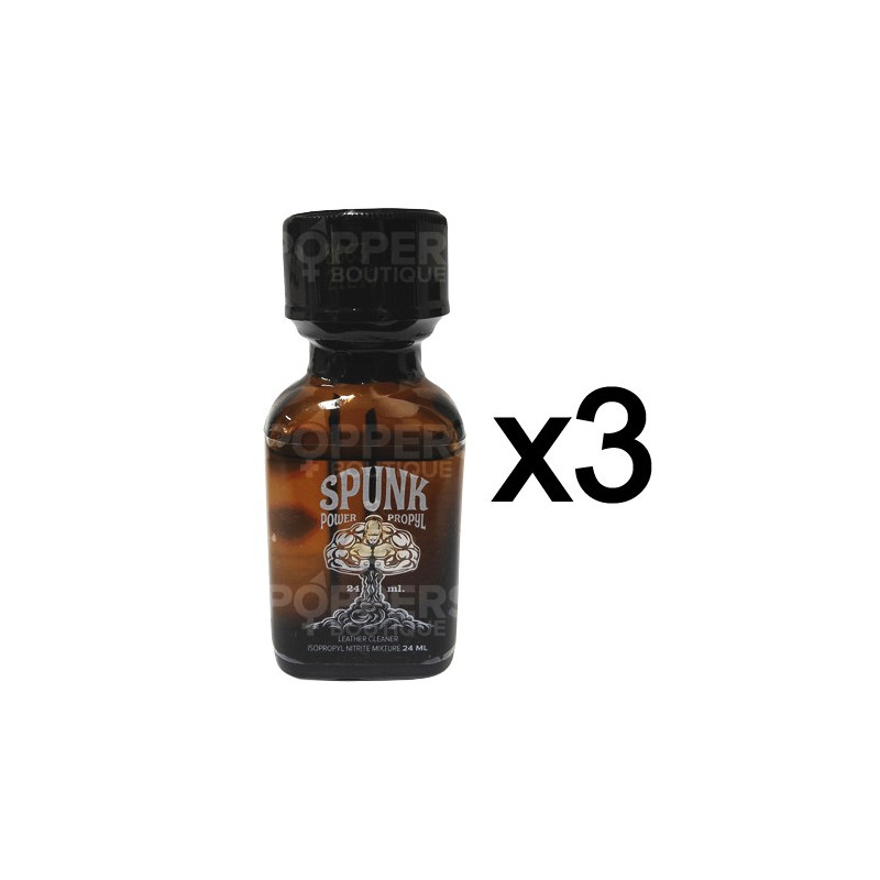 Poppers Spunk 24 ml par 3 Poppers Spunk 24 ml par 3