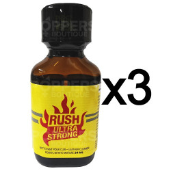 Lot de 3 Poppers Rush Ultra...