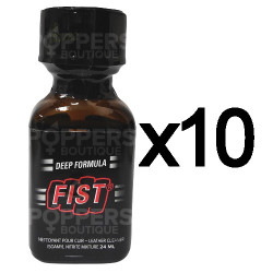 Poppers Fist - Deep Formula - 24 ml par 10