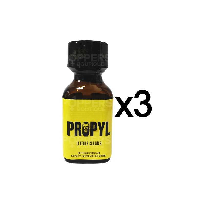 Poppers Propyl 24 ml par 3