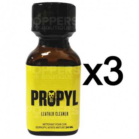 Poppers Propyl 24 ml par 3