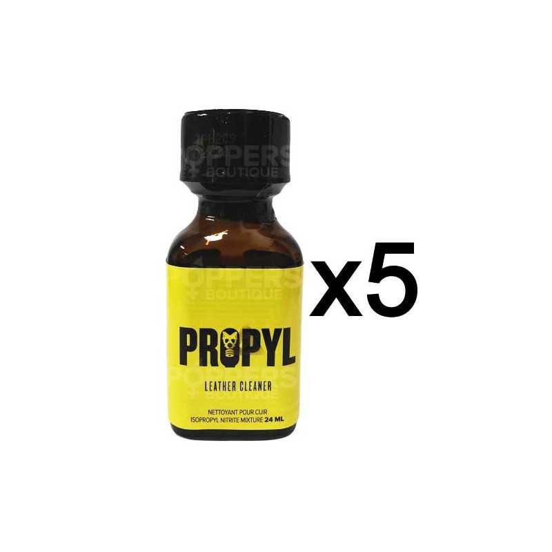 Poppers Propyl 24 ml par 5