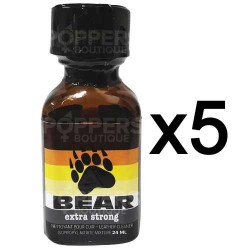 Lot de 5 Poppers Bear Extra...