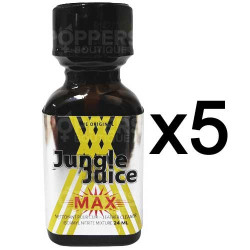 Lot de 5 Poppers Jungle Juice Max