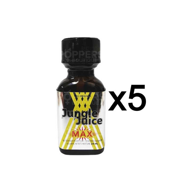 Poppers Jungle Juice Max par 5 Poppers Jungle Juice Max par 5