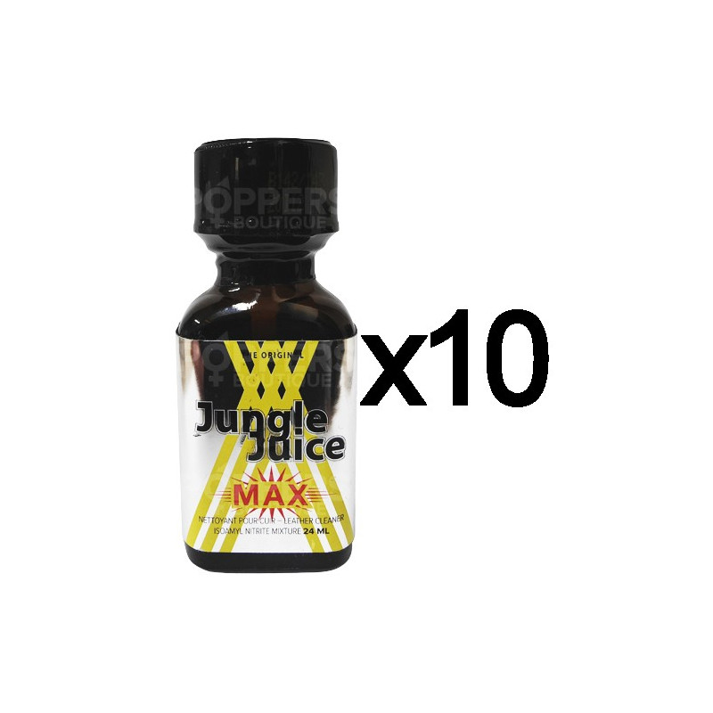 Poppers Jungle Juice Max par 10 Poppers Jungle Juice Max par 10