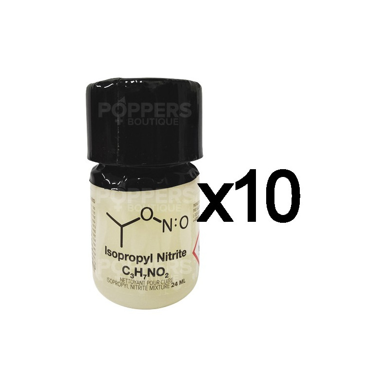 Lot de 10 Poppers Isopropyl 24 ml