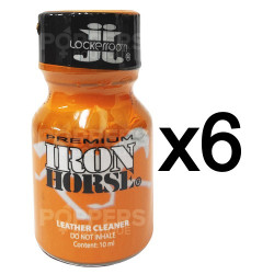 Lot de 6 Poppers Iron Horse 9 ml...