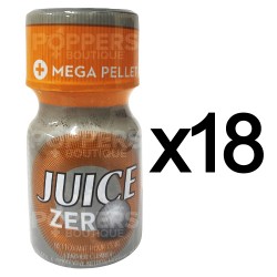 Lot de 18 Juice Zero Poppers 9 ml Propyl et Pentyl