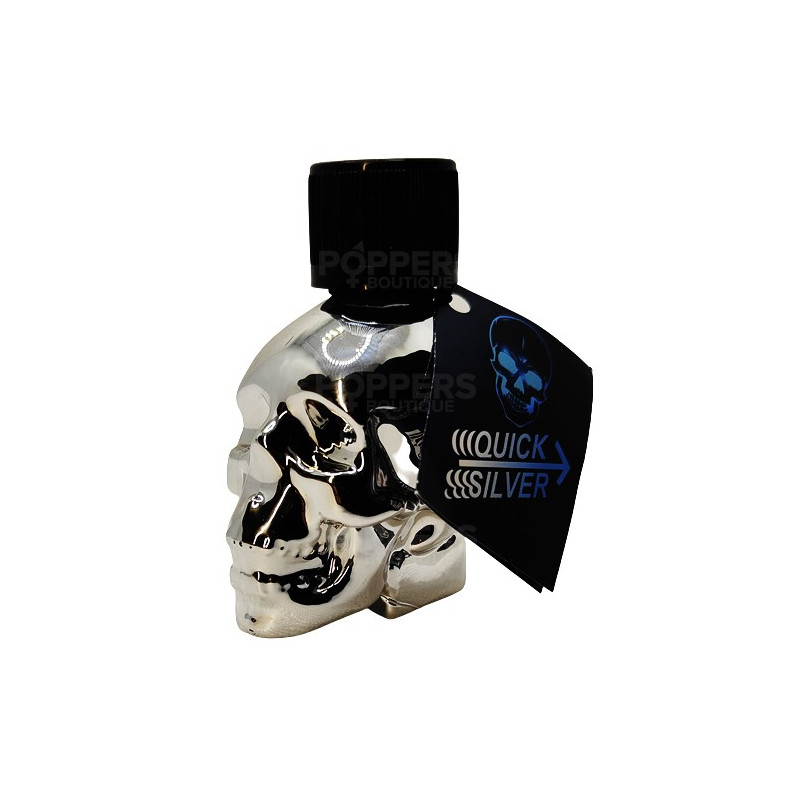 Poppers Quick Silver Skull (nitrite Amyle) 25ml Poppers Quick Silver Skull (nitrite Amyle) 25ml