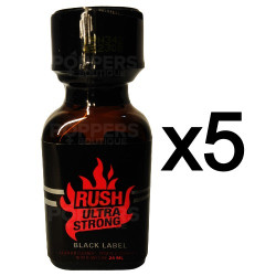 Lot de 5 Poppers Rush Ultra...