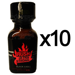 Lot de 10 Poppers Rush Ultra...