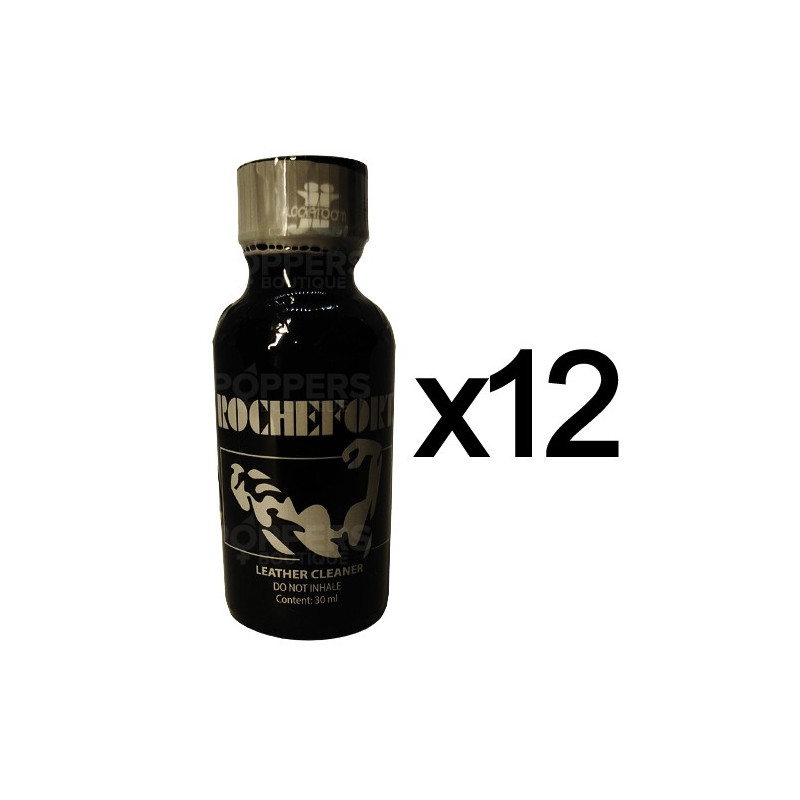 Lot de 12 poppers Rochefort JJ 30 ml Locker Room