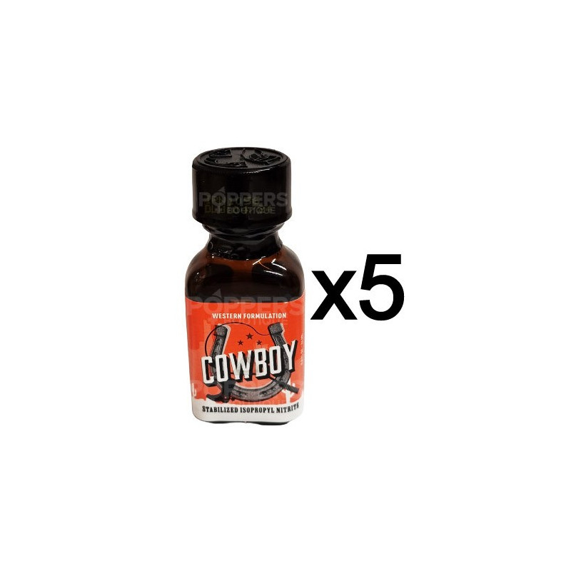 Poppers Cowboy x 5fioles Poppers Cowboy x 5fioles