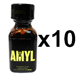 Lot de poppers Amyl 24ml par 10